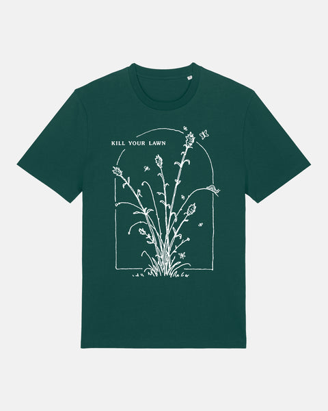 Kill Your Lawn Unisex T-Shirt (Green)