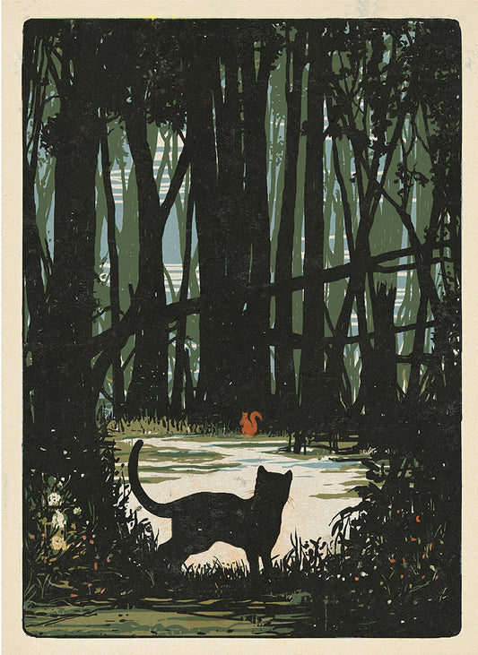 A Cat's Life - Stalk by Gérard DuBois